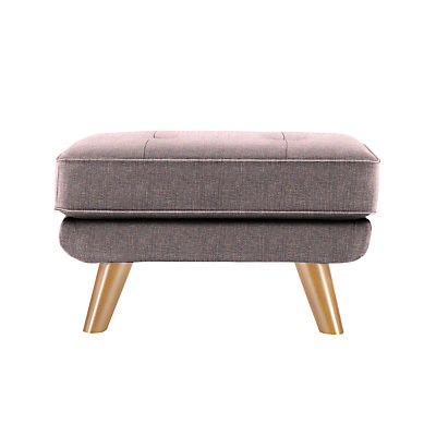G Plan Vintage The Fifty Three Footstool Marl Aubergine G Plan Vintage The Fifty Three Footstool Marl Aubergine